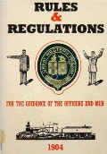 Book cover of Rules and Regulations for the Guidance of the Officers and Men, Ist January 1905 by Great Western Railway 